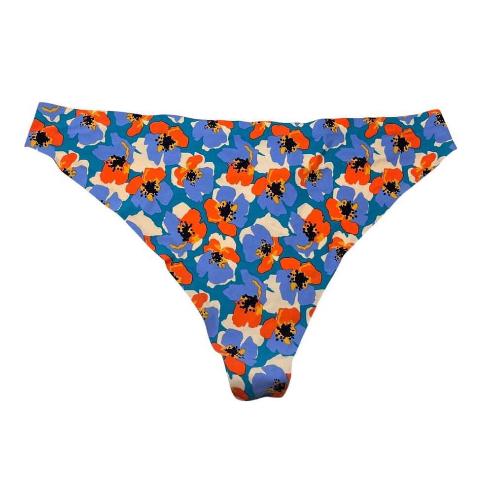 Cheek Boss Thong Floral Motif Size 3XL